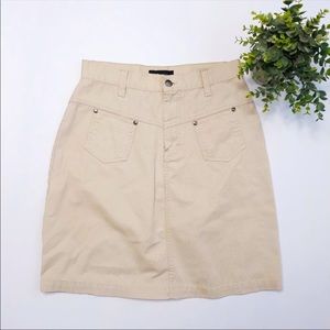 ❤️Xhilaration khaki knee length skirt